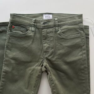 Hudson Jeans Slim Fit in Olive Green